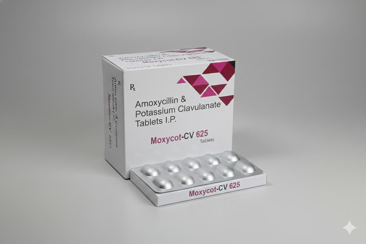 moxycot cv 625 tab mono pack